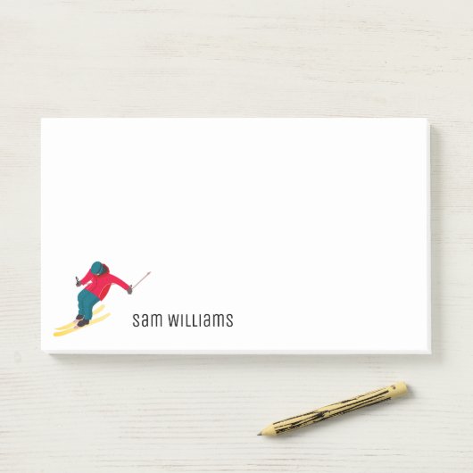 Post-it® Ski (Sur un bureau)