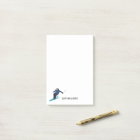 Post-it® Ski (Sur un bureau)