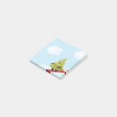 Post-it® Ski Pine Arbre Cute Sports Neige hiver (Incliné)