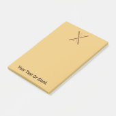 Post-it® Skis De Fond Et Polonais (Incliné)