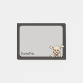 Post-it® Skull with Hearts (Devant)