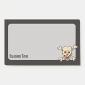 Post-it® Skull with Hearts (Devant)