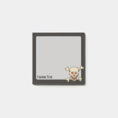 Post-it® Skull with Hearts (Devant)