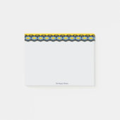 Post-it® Sky Blue And Sunshine Yellow Floral (Devant)