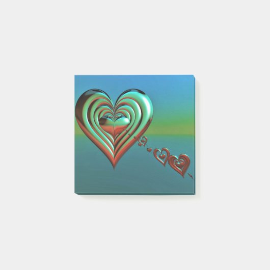 Post-it® Sky High Hearts (Devant)
