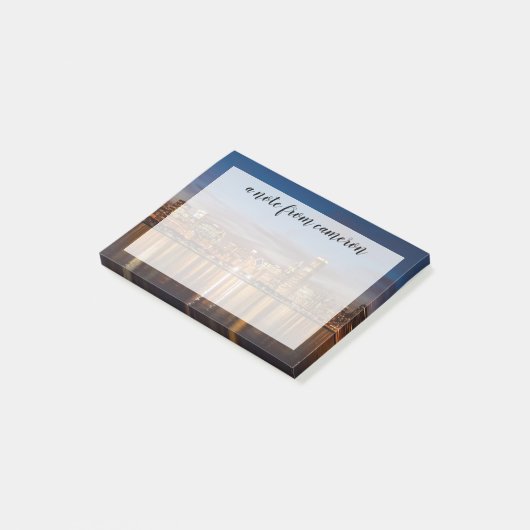 Post-it® Skyline De Chicago La Nuit (Incliné)