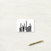Post-it® Skyline de New York (Sur un bureau)