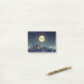 Post-it® Skyline Seattle de Noël (Sur un bureau)