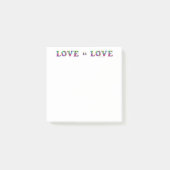 Post-it® SlipperyJoe l'amour est l'amour dégoulinant dynami (Devant)