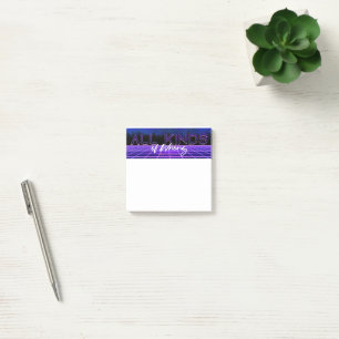 Post-it® SlipperyJoe's toutes sortes tort bold 3D texte ret