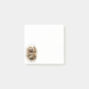 Post-it® Sloth dans la forêt tropicale