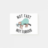 Post-it® Sloth Pas Rapide Pas Furieux (Devant)