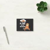 Post-it® Sloth Plans Pour Le Week-End (Bureau)