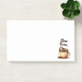 Post-it® Slow Brew Coffee Sloth (Bureau)