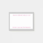 Post-it® SLP (orthophoniste) publie ses notes (Devant)