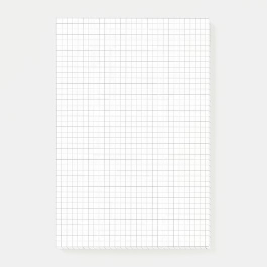 Post-it® Small Graph Paper (Grids / Squares) Personalized (Devant)