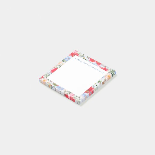 Post-it® Small Sticky Note Floral Post-It Notes (Incliné)