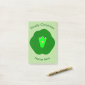 Post-it® Smelly Christmas Brussels Sprout Post it notes Pad (Sur un bureau)
