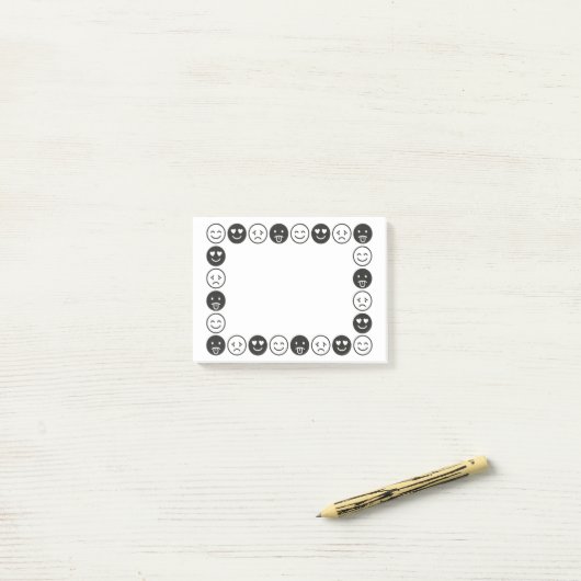 Post-it® Smiley (Sur un bureau)