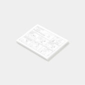 Post-it® Snoopy & Charlie Brown | Muffin anglais (Incliné)