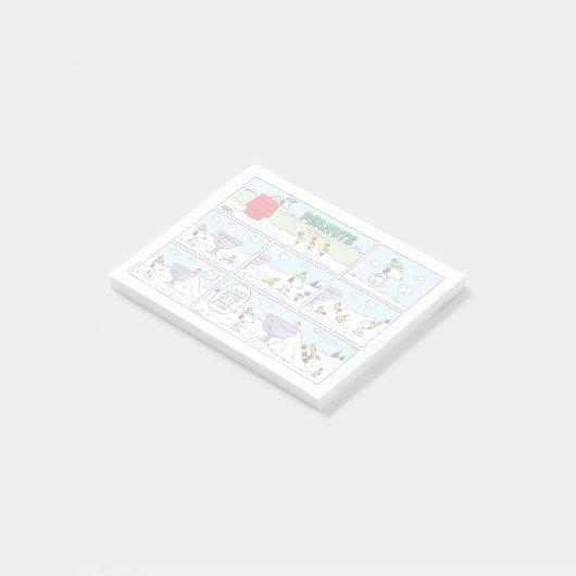 Post-it® Snoopy et l'équipage Zamboni (Incliné)