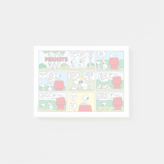 Post-it® Snoopy et ses frères Andy & Olaf (Devant)