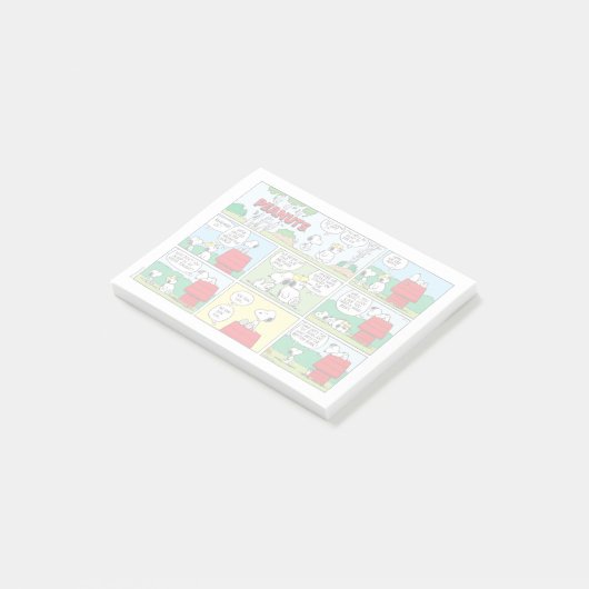 Post-it® Snoopy et ses frères Andy & Olaf (Incliné)