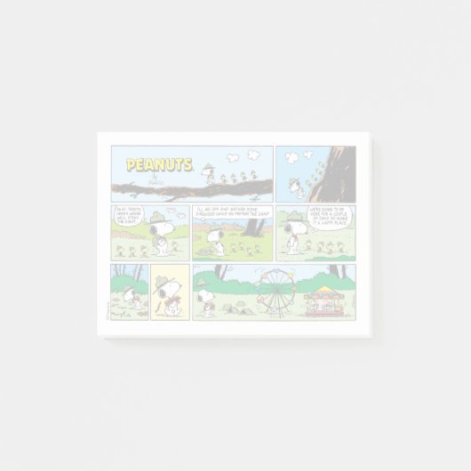 Post-it® Snoopy & Friends | Go Camping (Devant)