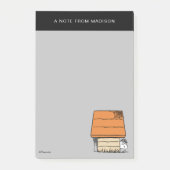 Post-it® Snoopy Halloween Spider Web Doghouse (Devant)