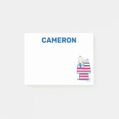 Post-it® Snoopy sur 4 juillet Dog House (Devant)