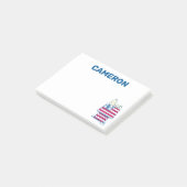 Post-it® Snoopy sur 4 juillet Dog House (Incliné)