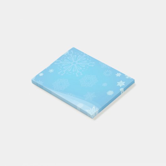 Post-it® Snowflakes Post-it-Notes (Incliné)