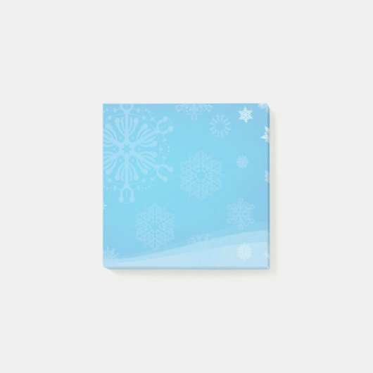 Post-it® Snowflakes Post-it-Notes (Devant)