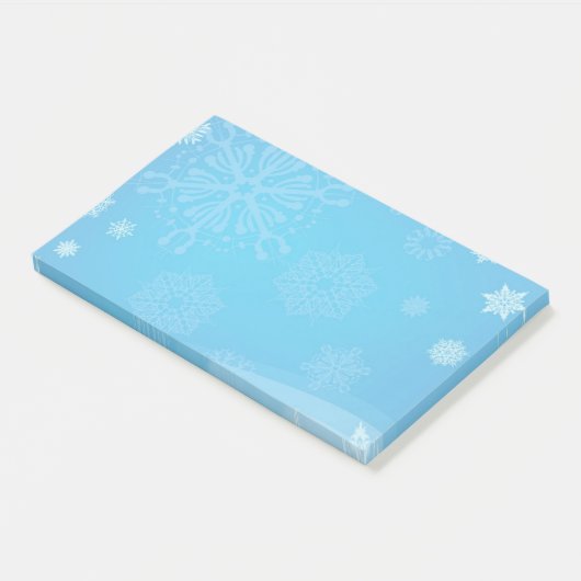 Post-it® Snowflakes Post-it-Notes (Incliné)