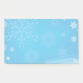 Post-it® Snowflakes Post-it-Notes (Devant)