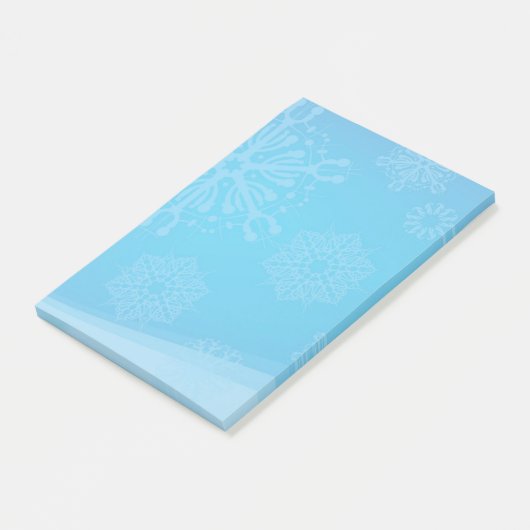 Post-it® Snowflakes Post-it-Notes (Incliné)