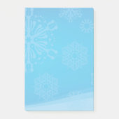 Post-it® Snowflakes Post-it-Notes (Devant)