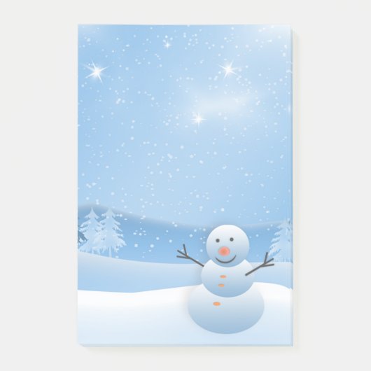 Post-it® Snowman (Devant)