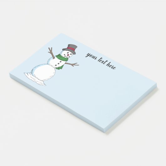Post-it® Snowman (Incliné)