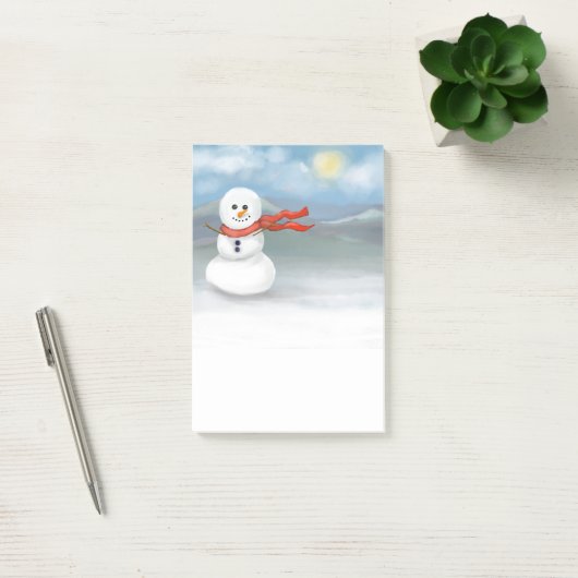 Post-it® Snowman (Bureau)