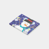 Post-it® Snowman d'hiver (Incliné)
