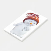 POST-IT® SNOWMAN JOUEUR (Incliné)