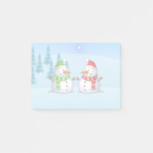 Post-it® Snowman Playdate