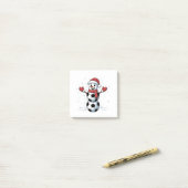 Post-it® Snowman Soccer Noël Père Noël Baseball Sport (Sur un bureau)