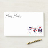 Post-it® Snowmen (Sur un bureau)