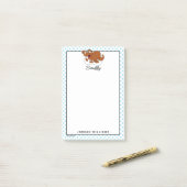 Post-it® Snuffleupagus Doodley Graphic (Sur un bureau)