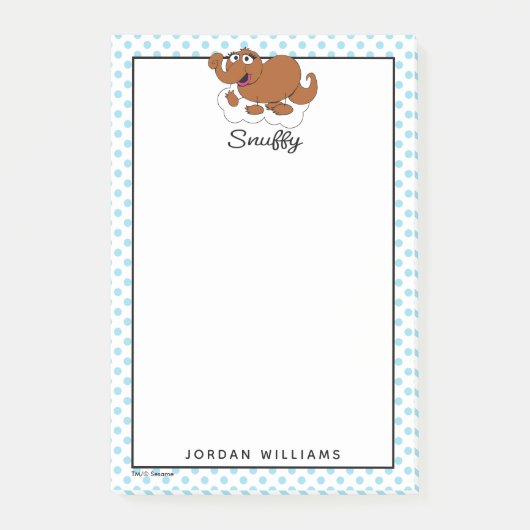 Post-it® Snuffleupagus Doodley Graphic (Devant)