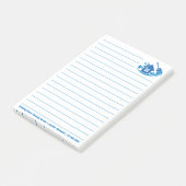 Post-it® Société de nettoyage de maison mignonne avec ligne (Incliné)