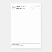 Post-it® Société Professionnelle Moderne (Devant)