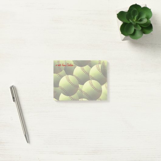 Post-it® Sofball Jaune (Bureau)